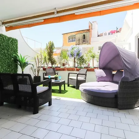 Amazing Downtown Family With Terrace And Parking * Lizbona